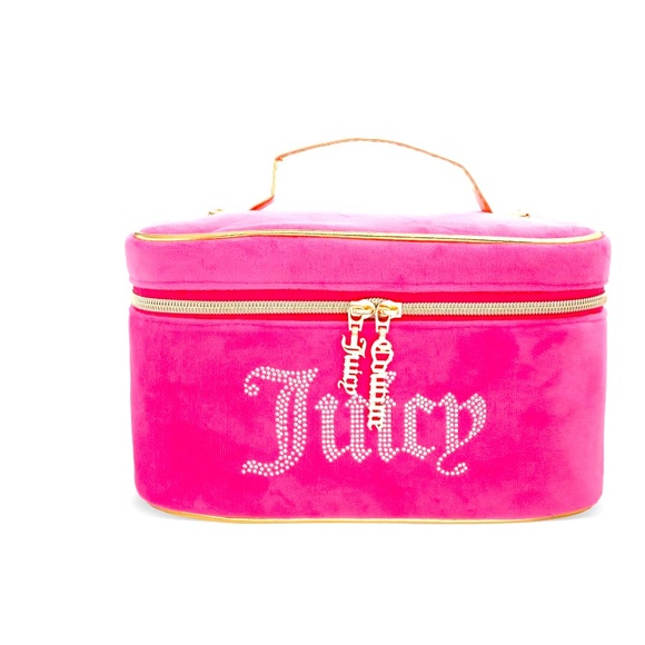 Juicy Couture Pink Train Case - Picture 1 of 3